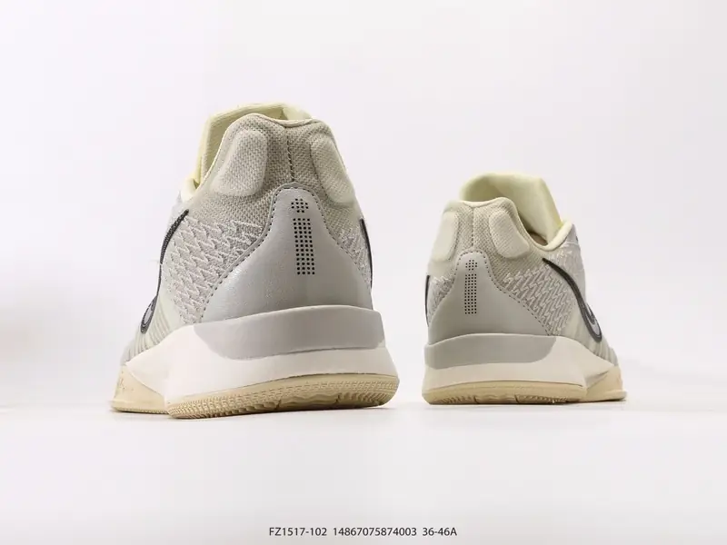 Nike Баскетбольные кроссовки Противоскользящий Износостойкий Низкий верх FZ1517-102 #14867075874003