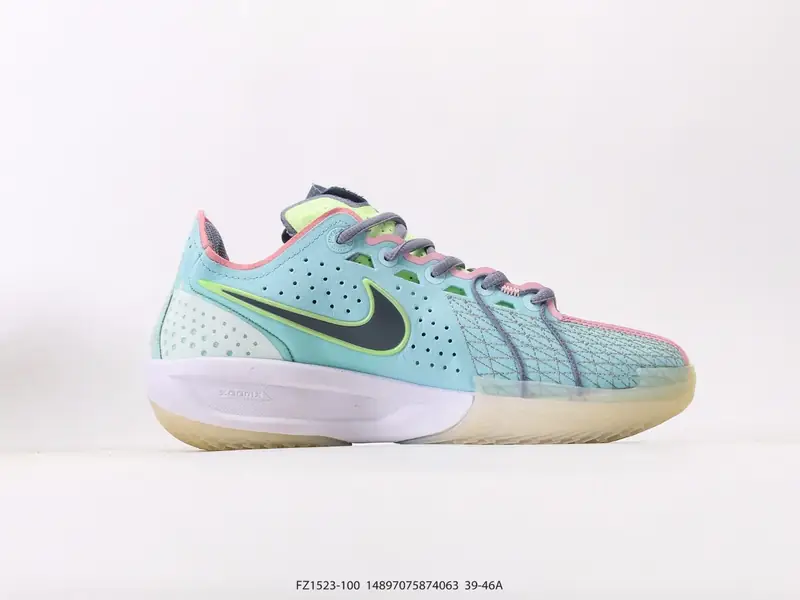 Nike Баскетбольные кроссовки Замша Комфортный FZ1523-100 #14897075874063