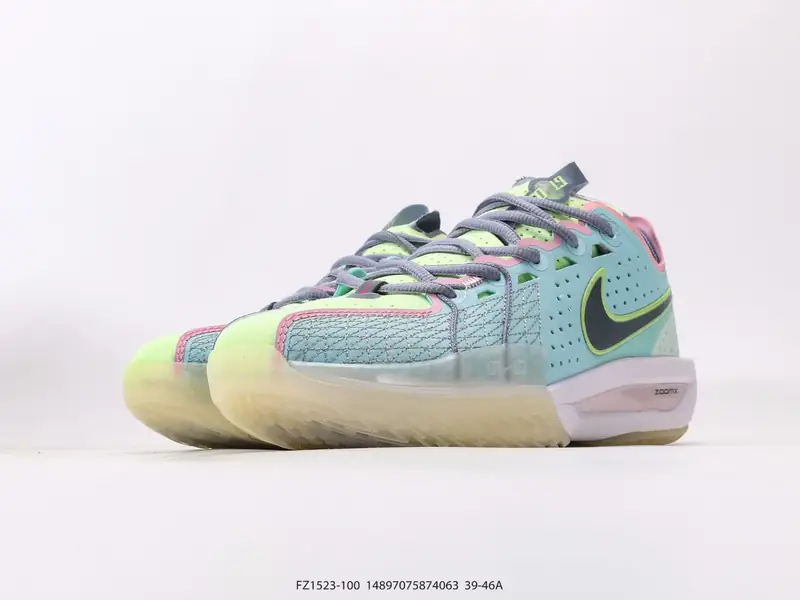 Nike Баскетбольные кроссовки Замша Комфортный FZ1523-100 #14897075874063