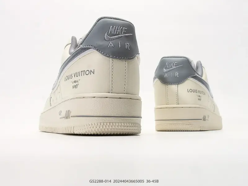 耐克 Nike Air Force 1 '07 LOW "路易威登联名款" 空军一号含气垫 低帮百搭厚底增高休闲运动板鞋 GS2288-014 #20244043665005