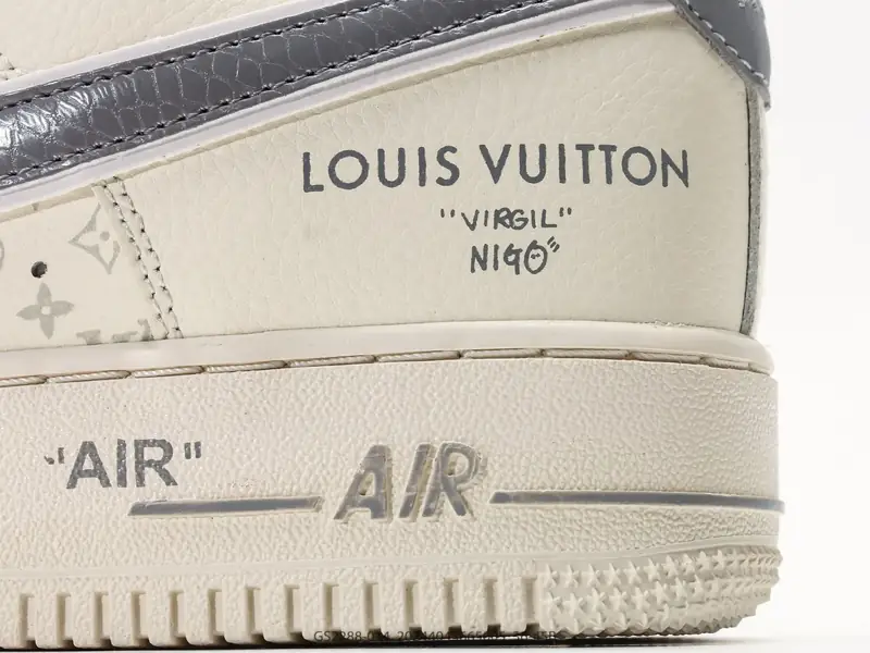 耐克 Nike Air Force 1 '07 LOW "路易威登联名款" 空军一号含气垫 低帮百搭厚底增高休闲运动板鞋 GS2288-014 #20244043665005