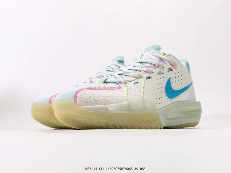 Nike Баскетбольные кроссовки Замша Комфортный HF5445-141 #14897075874063