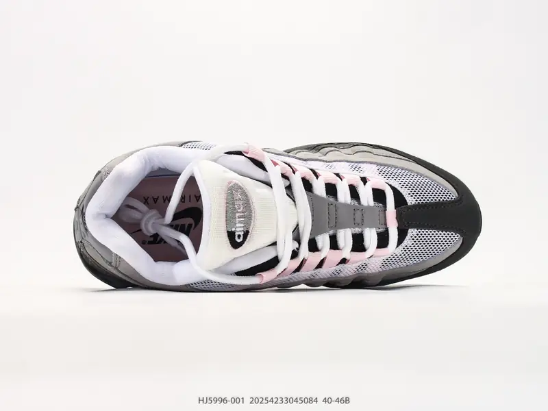 Nike Air Max 95 OG 灰粉 气垫复古慢跑百搭鞋休闲运动鞋 Air Max 95就是源于 HJ5996-001 #20254233045084
