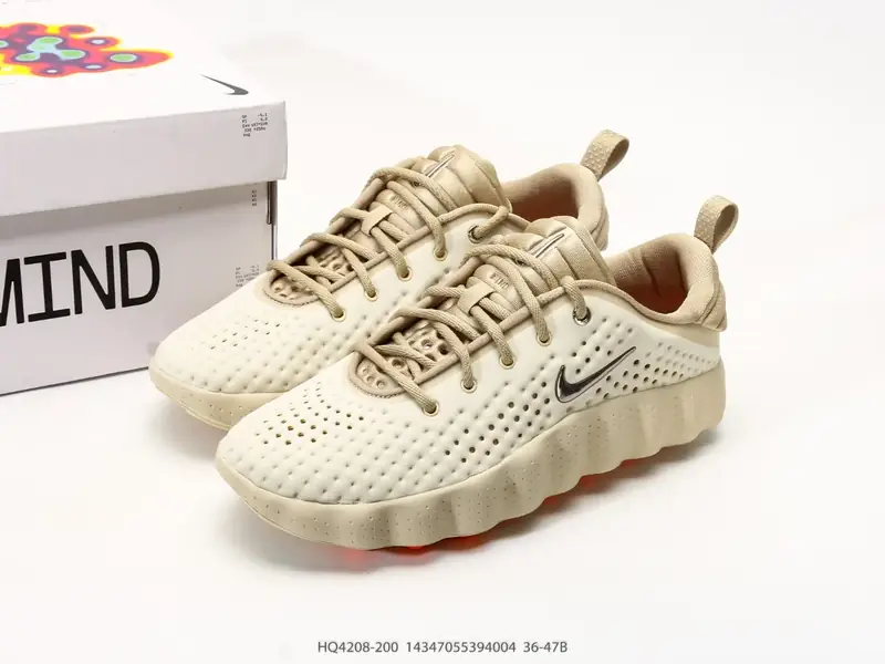 Nike Mind 002 耐克 低帮米黄 足底按摩鞋专为室内外综合训练打造 整体以米黄色为主 HQ4308-200 #14347055394004