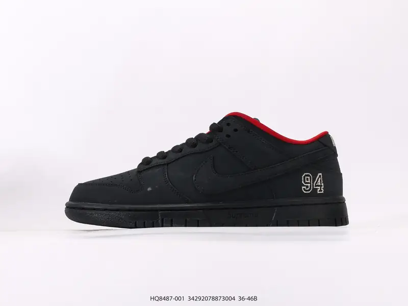 Nike Sepatu Olahraga Retro Low Top Bantalan Udara HQ8487-001 #34292078873004