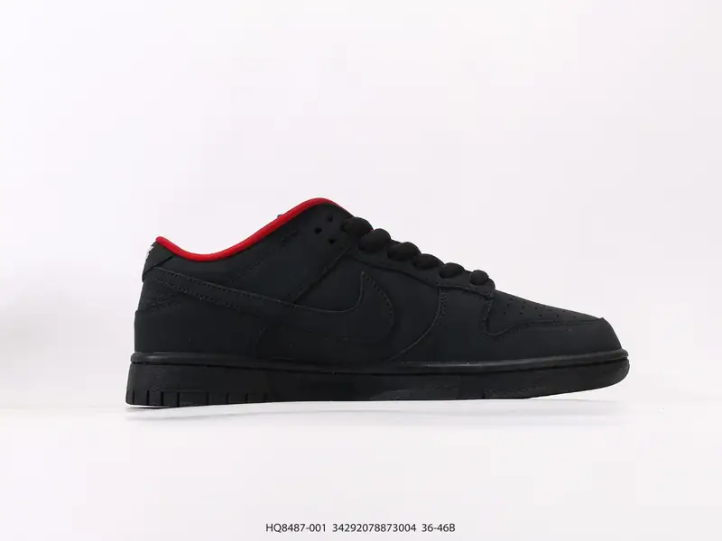 Nike Sepatu Olahraga Retro Low Top Bantalan Udara HQ8487-001 #34292078873004