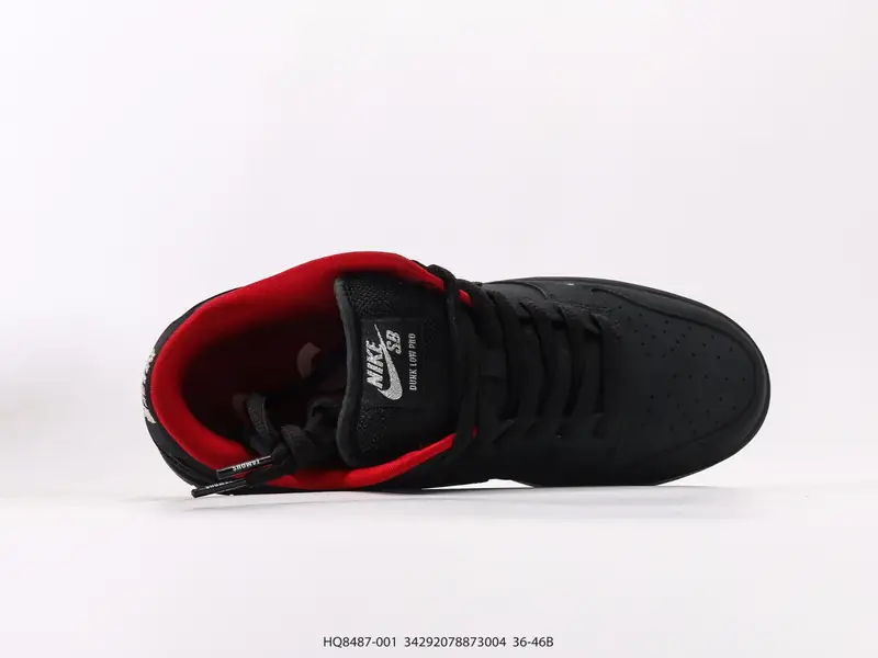 Nike Sepatu Olahraga Retro Low Top Bantalan Udara HQ8487-001 #34292078873004
