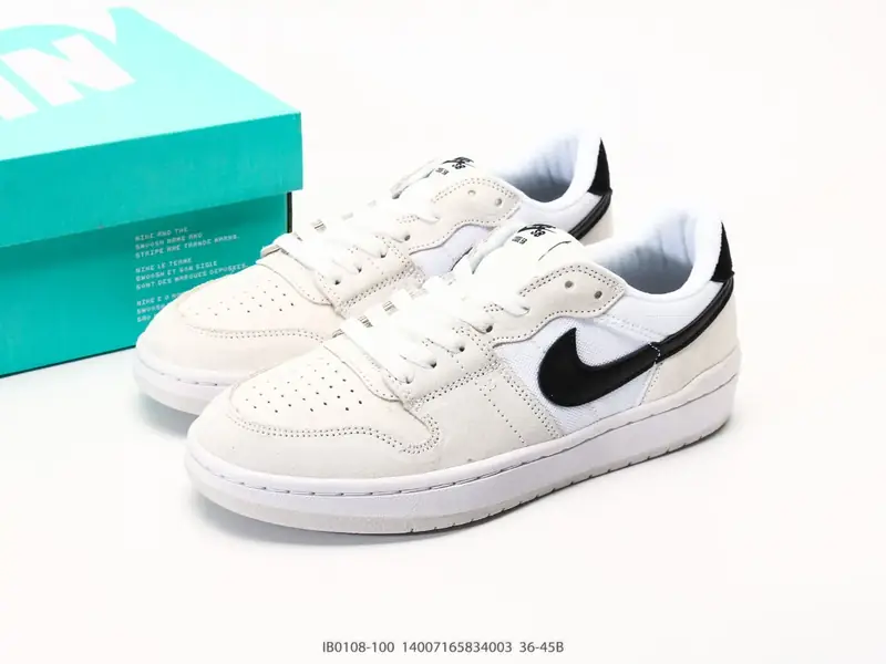 Nike Baskets de basketball Classique Basse IB0108-100 #14007165834003