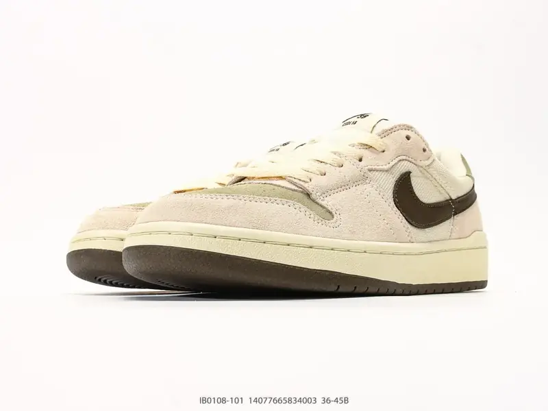 Nike Skate Shoes Durable Low-Top IB0108-101 #14077665834003