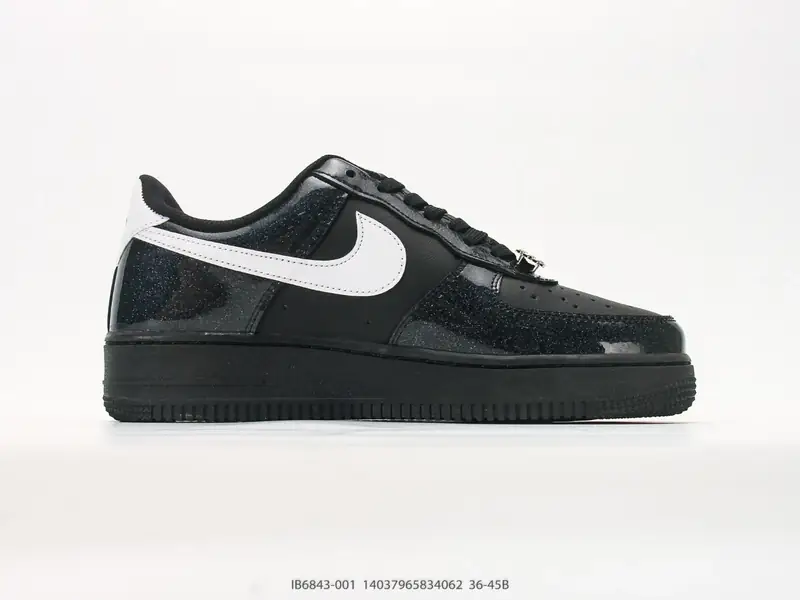 耐克 Nike Air Force 1 low 空军一号含气垫 低帮百搭厚底增高休闲运动板鞋 IB6843-001 #14037965834062