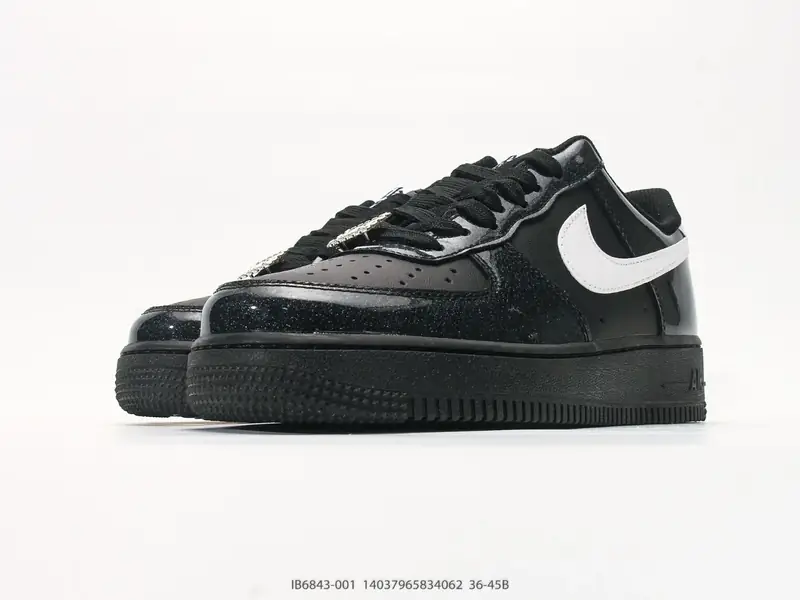 耐克 Nike Air Force 1 low 空军一号含气垫 低帮百搭厚底增高休闲运动板鞋 IB6843-001 #14037965834062
