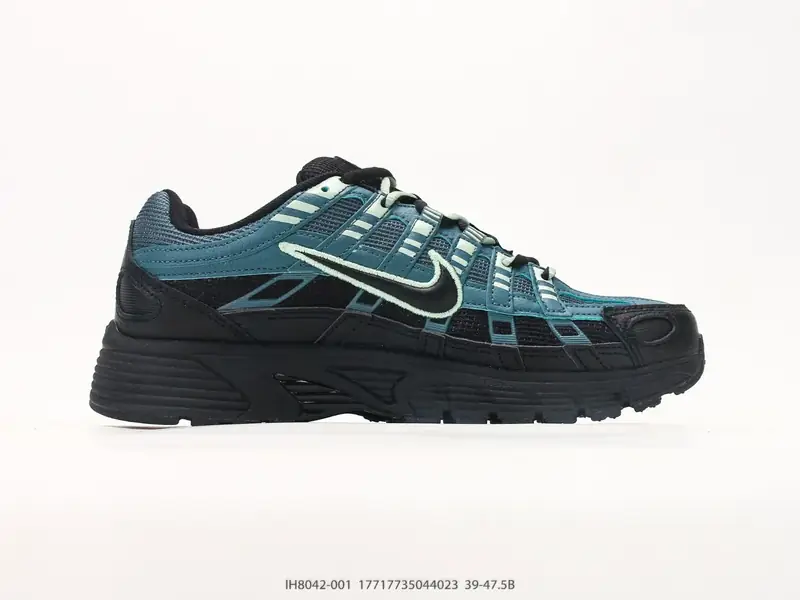耐克 Nike P-6000 系列低帮复古老爹风休闲运动舒适慢跑鞋 # 进口三文治网面 融合 Pegasus 过往运动鞋 IH8042-001 #17717735044023