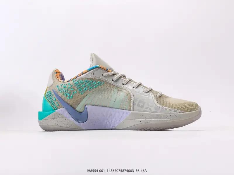 Nike Basketball Shoes Anti-Slip Durable Low-Top IH8554-001 #14867075874003