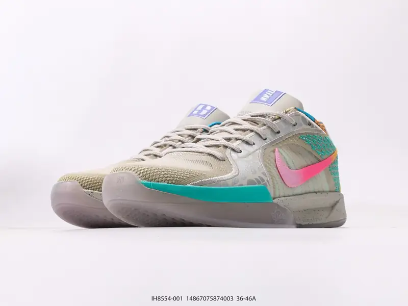 Nike Basketball Shoes Anti-Slip Durable Low-Top IH8554-001 #14867075874003
