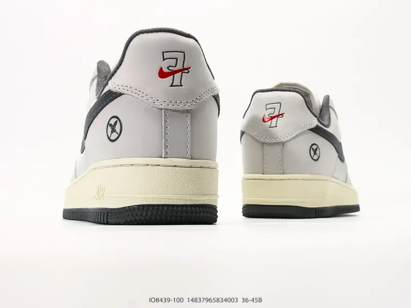 耐克 Nike Air Force 1 LOW 空军一号含气垫 低帮百搭厚底增高休闲运动板鞋 IO8439-100 #14837965834003
