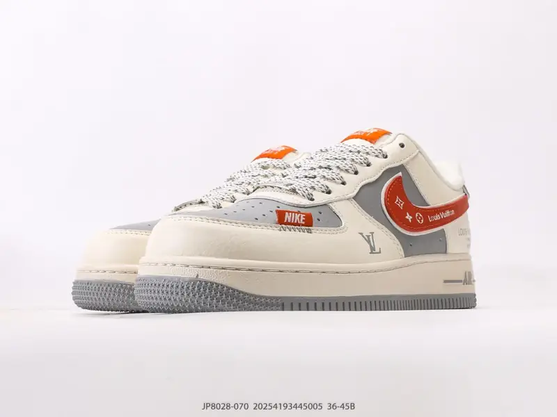 耐克Nike Air Force 1 Low 空军一号低帮百搭休闲运动板鞋 柔软、弹性十足的缓震性能和出色的 JP8028-070 #20254193445005