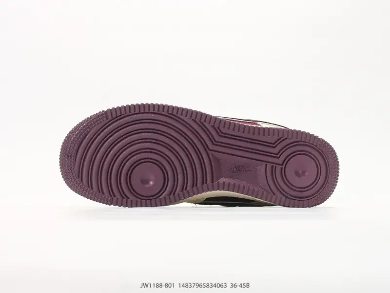 耐克 Nike Air Force 1 '07 " 闪钻大勾北面联名 " 空军一号含气垫 低帮百搭厚底增高休闲运动板鞋 JW1188-801 #14837965834063