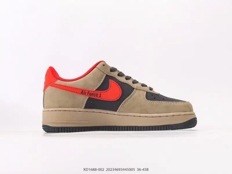 耐克Nike Air Force 1 Low 空军一号低帮百搭休闲运动板鞋 柔软、弹性十足的缓震性能和出色的 KD1688-002 #20234693445005