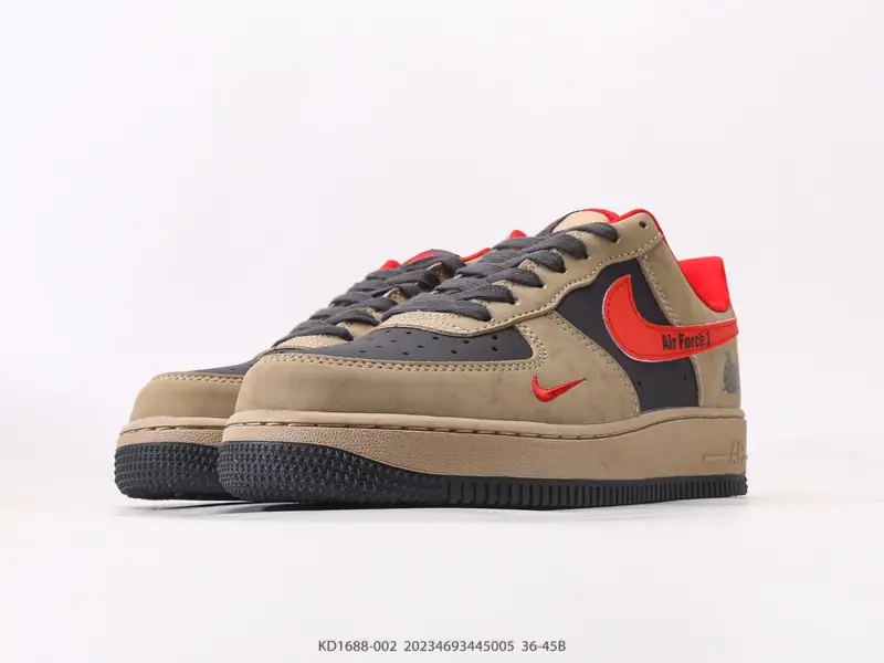 耐克Nike Air Force 1 Low 空军一号低帮百搭休闲运动板鞋 柔软、弹性十足的缓震性能和出色的 KD1688-002 #20234693445005
