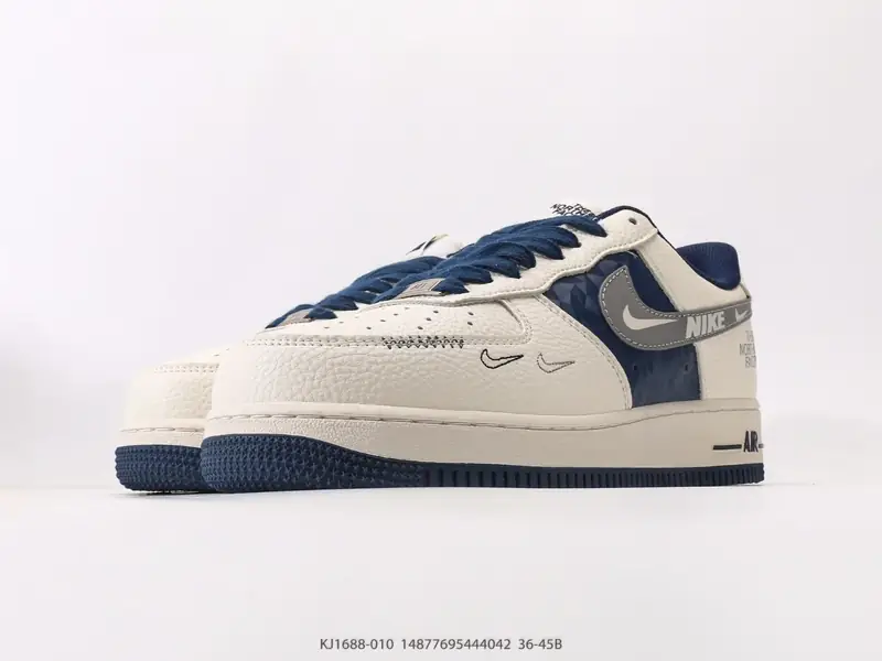 耐克Nike Air Force 1 Low 空军一号低帮百搭休闲运动板鞋 柔软、弹性十足的缓震性能和出色的 KJ1688-010 #14877695444042