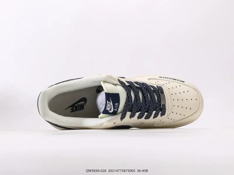 耐克Nike Air Force 1 Low 空军一号低帮百搭休闲运动板鞋 柔软、弹性十足的缓震性能和出色的 QW5836-026 #20214773875005