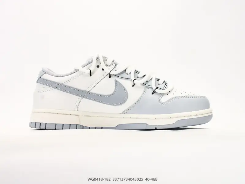 Nike Dunk Low Retro ‘DIY高端定制’耐克 低帮休闲运动板鞋 原装头层材料 用料绝不含糊 独家版型蒸餾加工帶來的是更好的视觉和脚感体验 清洁度 电绣 WG0418-182 #33713735043025