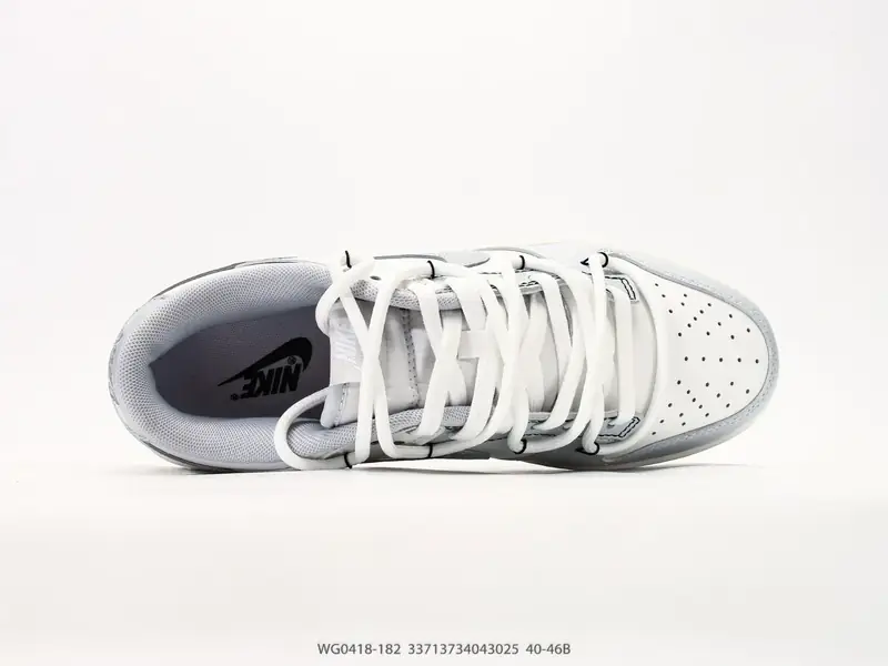 Nike Dunk Low Retro ‘DIY高端定制’耐克 低帮休闲运动板鞋 原装头层材料 用料绝不含糊 独家版型蒸餾加工帶來的是更好的视觉和脚感体验 清洁度 电绣 WG0418-182 #33713735043025