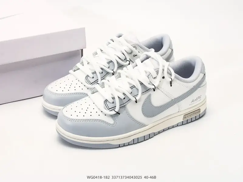 Nike Dunk Low Retro ‘DIY高端定制’耐克 低帮休闲运动板鞋 原装头层材料 用料绝不含糊 独家版型蒸餾加工帶來的是更好的视觉和脚感体验 清洁度 电绣 WG0418-182 #33713735043025