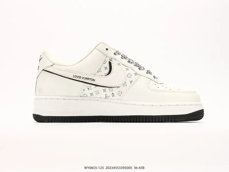 耐克 Nike Air Force 1 '07 LX "路易威登联名款" 空军一号含气垫 低帮百搭厚底增高休闲运动板鞋 WY0655-125 #20234553395005