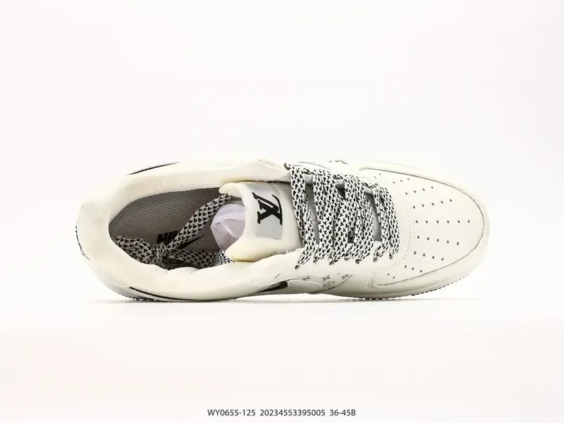 耐克 Nike Air Force 1 '07 LX "路易威登联名款" 空军一号含气垫 低帮百搭厚底增高休闲运动板鞋 WY0655-125 #20234553395005