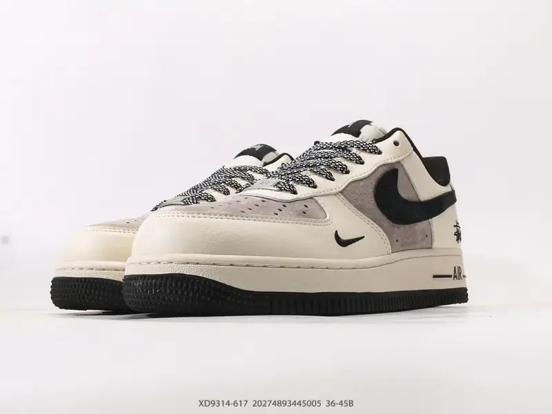 耐克Nike Air Force 1 Low 空军一号低帮百搭休闲运动板鞋 柔软、弹性十足的缓震性能和出色的 XD9314-617 #20274893445005