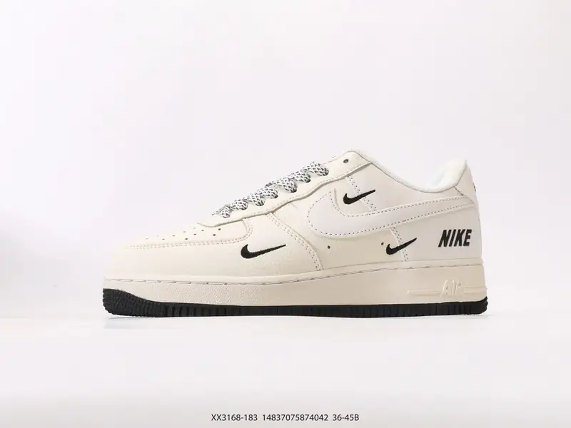 耐克Nike Air Force 1 Low 空军一号低帮百搭休闲运动板鞋 柔软、弹性十足的缓震性能和出色的 XX3168-183 #14837075874042