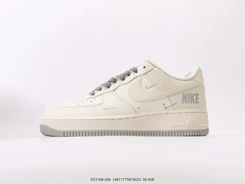 耐克Nike Air Force 1 Low 空军一号低帮百搭休闲运动板鞋 柔软、弹性十足的缓震性能和出色的 XX3168-206 #14817775874023