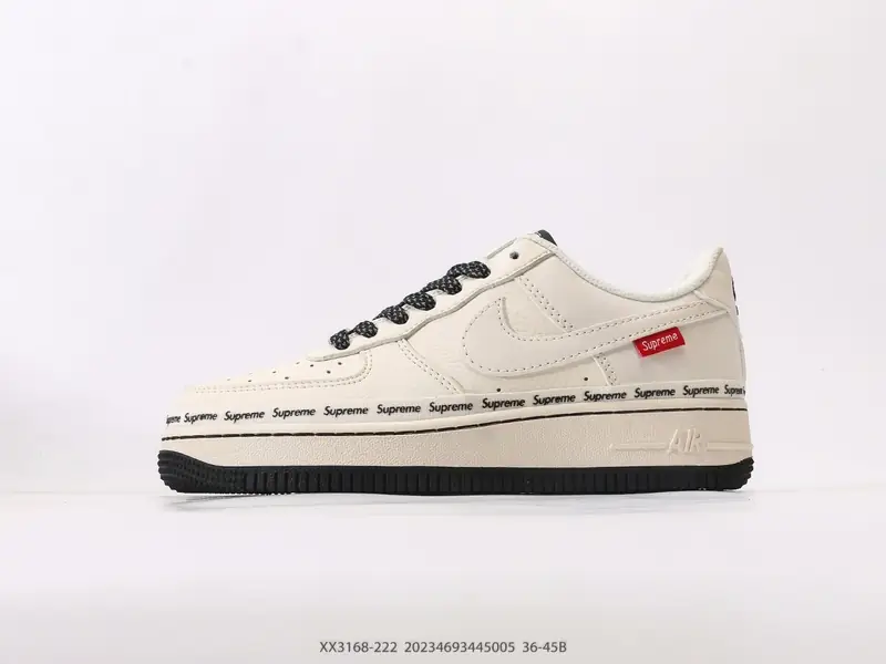 耐克Nike Air Force 1 Low 空军一号低帮百搭休闲运动板鞋 柔软、弹性十足的缓震性能和出色的 XX3168-222 #20234693445005