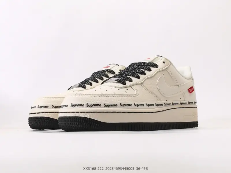耐克Nike Air Force 1 Low 空军一号低帮百搭休闲运动板鞋 柔软、弹性十足的缓震性能和出色的 XX3168-222 #20234693445005