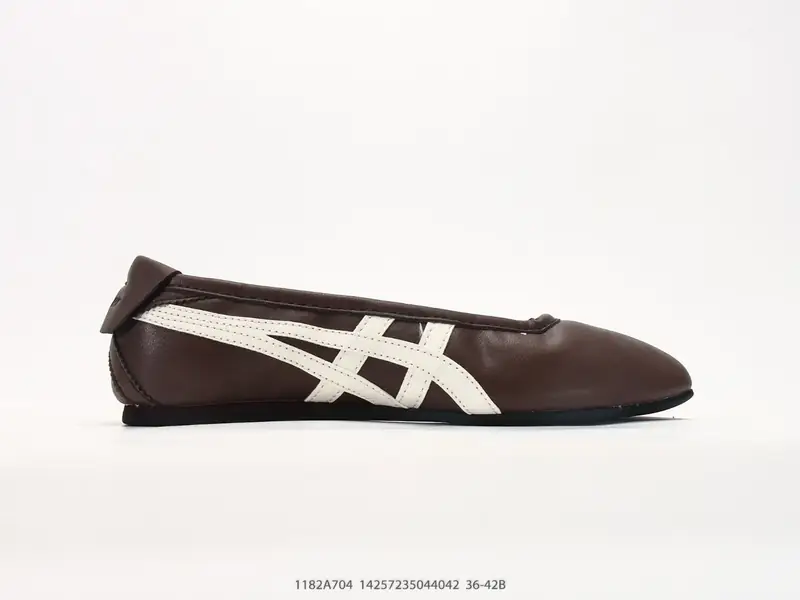 Onitsuka Tiger鬼塚虎 Gymnarina 夏季时尚舒适高级芭蕾风 玛丽珍鞋 1182A704 #14257235044042