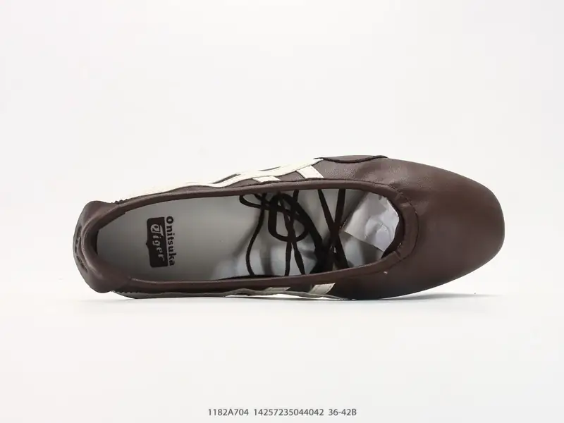 Onitsuka Tiger鬼塚虎 Gymnarina 夏季时尚舒适高级芭蕾风 玛丽珍鞋 1182A704 #14257235044042