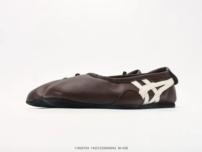 Onitsuka Tiger鬼塚虎 Gymnarina 夏季时尚舒适高级芭蕾风 玛丽珍鞋 1182A704 #14257235044042