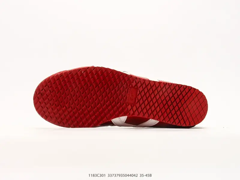 Onitsuka Tiger鬼塚虎 MEXICO 66 NM 皮革尼龙拼接 舒适柔软 低帮休闲板鞋 鞋舌处印有鬼塚虎特有的 1183C301 #33737935044042