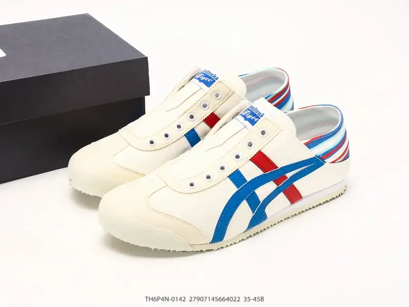Onitsuka Tiger MEXICO 66 SD PARATY百搭单品 板鞋 MEXICO 66是鬼冢虎旗下最经典的款式，李小龙最喜欢的 TH6P4N-0142 #27907145664022