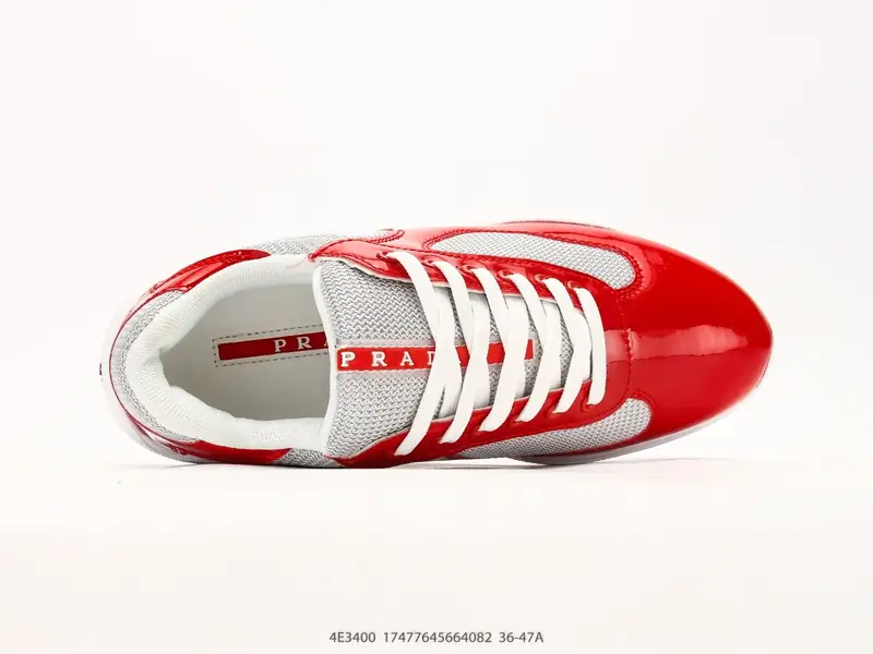 意大利高奢品牌·普拉达Prada America's Cup Sneakers 
美洲杯 4E3400 #17477645664082