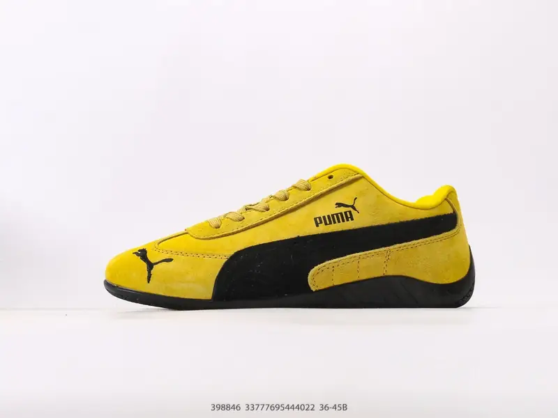 彪马Rosé x Puma Speedcat LeatherBlack White极速赛车皮革版系列低帮德训风拼接复古百搭休闲运动赛车鞋 398846 #33777695444022
