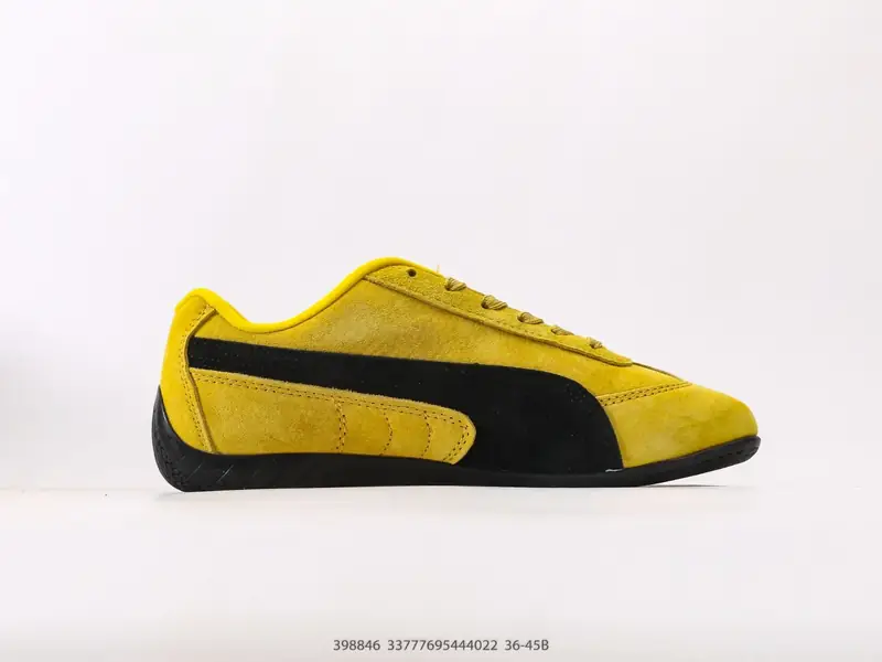 彪马Rosé x Puma Speedcat LeatherBlack White极速赛车皮革版系列低帮德训风拼接复古百搭休闲运动赛车鞋 398846 #33777695444022