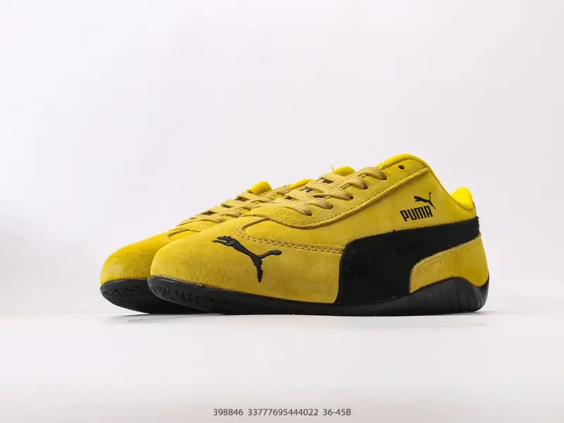 彪马Rosé x Puma Speedcat LeatherBlack White极速赛车皮革版系列低帮德训风拼接复古百搭休闲运动赛车鞋 398846 #33777695444022