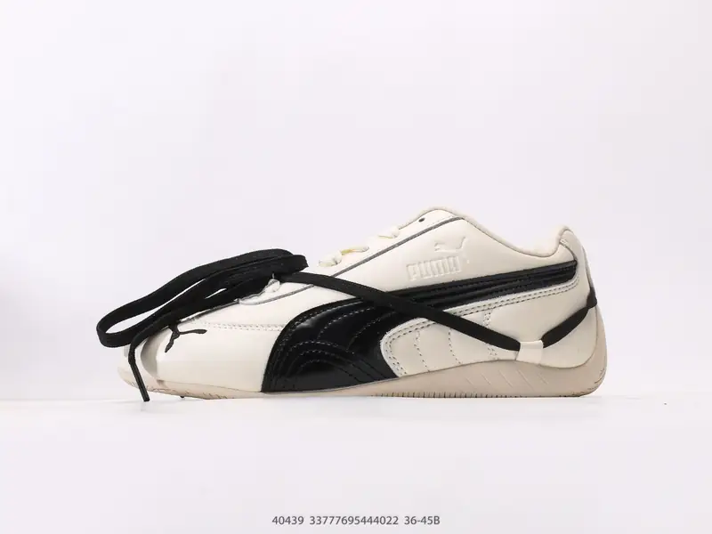 彪马Rosé x Puma Speedcat LeatherBlack White极速赛车皮革版系列低帮德训风拼接复古百搭休闲运动赛车鞋 40439 #33777695444022