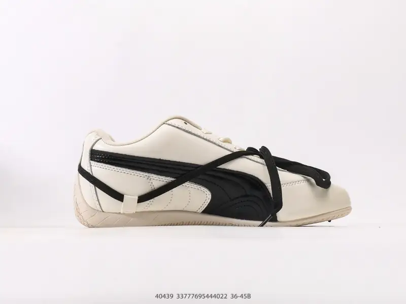 彪马Rosé x Puma Speedcat LeatherBlack White极速赛车皮革版系列低帮德训风拼接复古百搭休闲运动赛车鞋 40439 #33777695444022