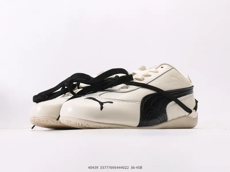 彪马Rosé x Puma Speedcat LeatherBlack White极速赛车皮革版系列低帮德训风拼接复古百搭休闲运动赛车鞋 40439 #33777695444022