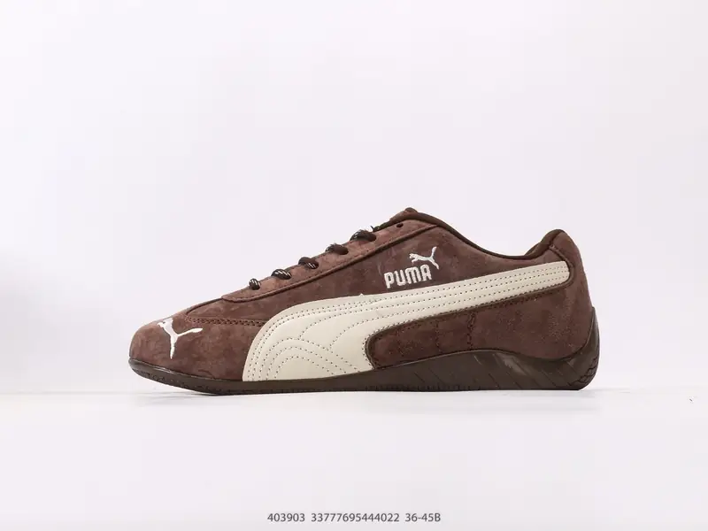 彪马Rosé x Puma Speedcat LeatherBlack White极速赛车皮革版系列低帮德训风拼接复古百搭休闲运动赛车鞋 4043903 #33777695444022
