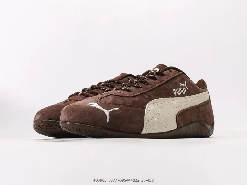 彪马Rosé x Puma Speedcat LeatherBlack White极速赛车皮革版系列低帮德训风拼接复古百搭休闲运动赛车鞋 4043903 #33777695444022