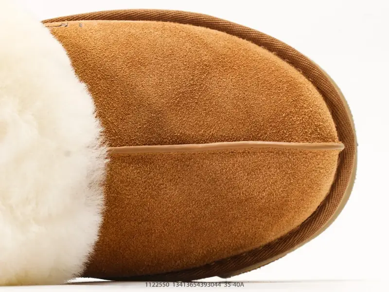 UGG 星拖厚底 栗色 秋冬羊皮毛一体雪地靴 全鞋 1122550 #13413654393044